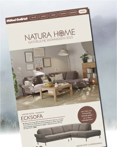 natura home, Möbel Gollrad